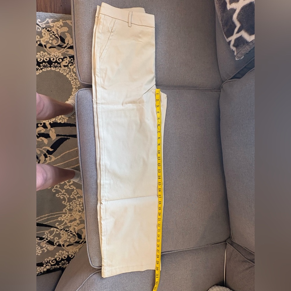 Tan Wide Leg High Waisted Pants - Picture 4 of 6
